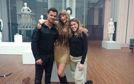 Taylor Lautner dated Taylor Swift.